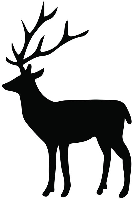 deer silhouette clip art clipart
