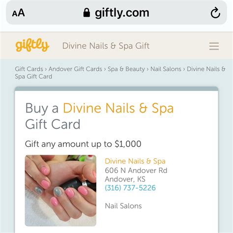 divine nails spa nail salon  andover