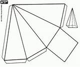 Armar Cuadrada Geometricas Piramide Cuerpos Pirámide Geometricos Pyramide Pyramid Malvorlagen Recortar Quadratische Cuadrangular Geometrische Geométricas Ausmalbilder Formen Quadrada Colorearjunior Tipos sketch template