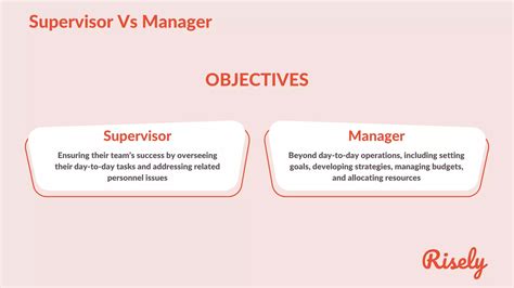 supervisor  manager understand  differences    suits