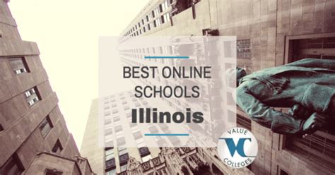 top 10 best online colleges in illinois value colleges