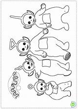 Teletubbies Coloring Pages Po Dinokids Lala Kids Dipsy Color Getcolorings Print Fun Getdrawings Close Template sketch template