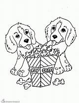 Kleurplaat Hond Kleurplaten sketch template