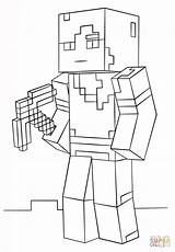 Stampy sketch template