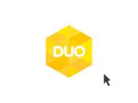 duo logo   abdullah  dribbble