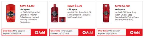 hot deals   spice body wash  deodorant  safeway save
