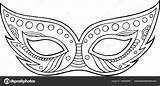 Carnaval Mascaras Mandala Gras Mardi Faschingsmasken Vectorstock Cdn4 Blackmask Masken Dibujar sketch template