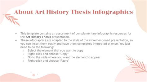 art history thesis infographics google