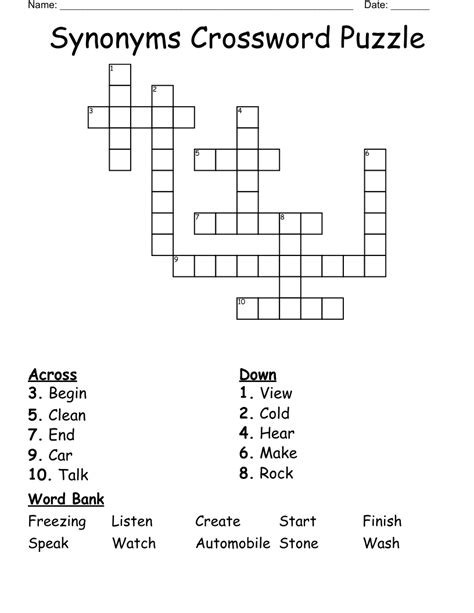 rajt elso tipus benulas synonyms crossword puzzle oktato kartya ibolya