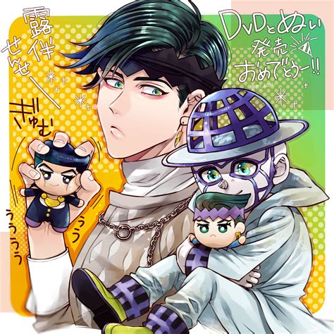 higashikata josuke kishibe rohan and heaven s door jojo no kimyou na