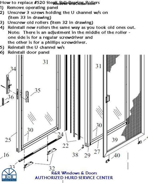 pella sliding screen door parts diagram  series vinyl patio doors pella  catalogs