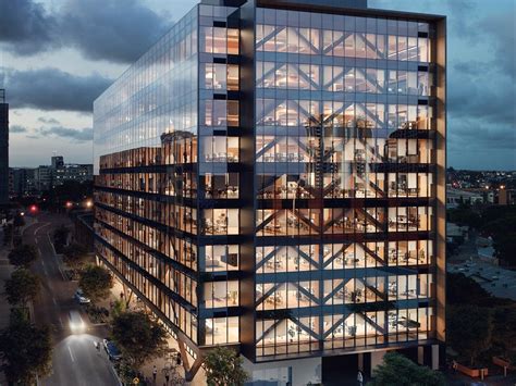 construction  worlds tallest engineered timber office building starts  brisbane