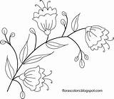 Embroidery Patterns Hand Vintage Printable Crewel Flowers Designs Choose Board Ribbon Flower sketch template