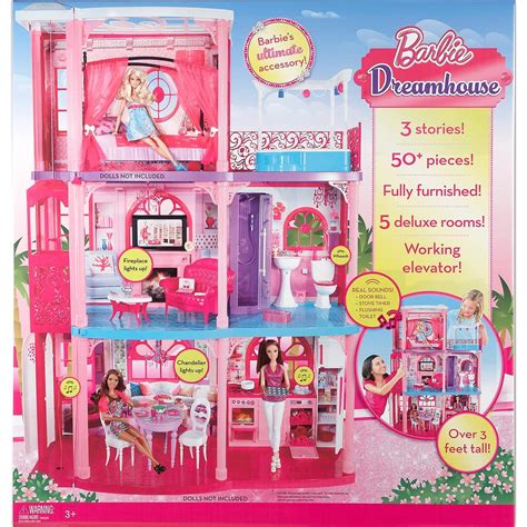barbie dream house  mattel  story dream townhouse brand   box