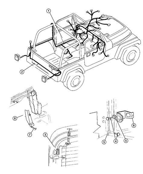 jeep tj wiring diagram  jeep wrangler radio wiring diagram  jeep tj wiring