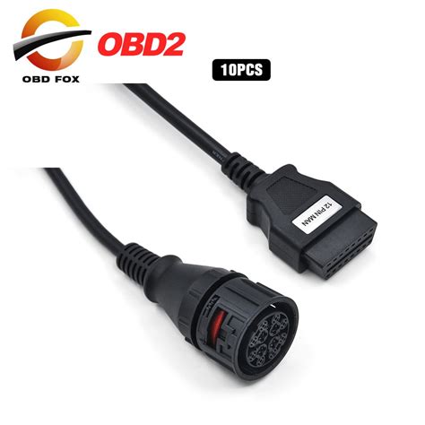 man pin  obd pin female connector dlc obd obdii  man  pin truck cable pcslot