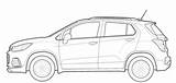 Coloring Chevrolet Pages Chevy Equinox Trax Fun Family These sketch template