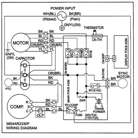lg ac window unit wiring diagram wiring diagram  schematic
