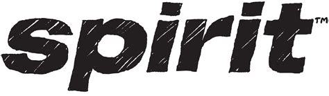 spirit airlines logo brand  logotype