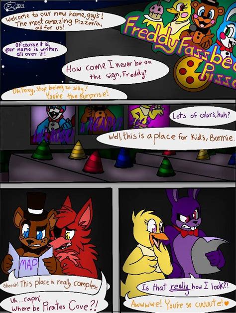 Out With The Old Fnaf 2 Comic Page 1 9 Five Nights At