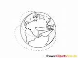 Globus Malvorlage Titel sketch template