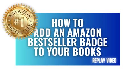 Now You Know Amazon Bestseller Badge Youtube