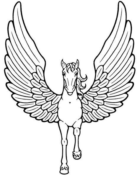 images  pegasus  flying horse  pinterest coloring