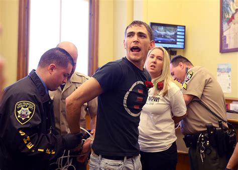 Same Sex Couples Arrested At Sf City Hall After Trying To