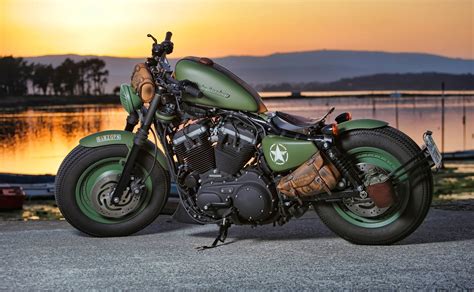 green harley davidson  wallpaperhd bikes wallpapersk wallpapers