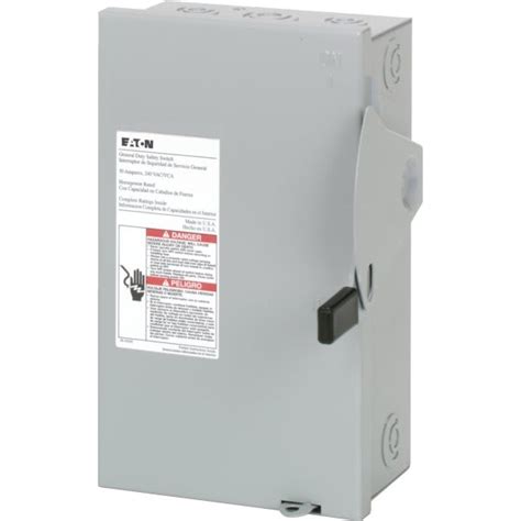 eaton  amp  pole  fused disconnect indoor hd supply