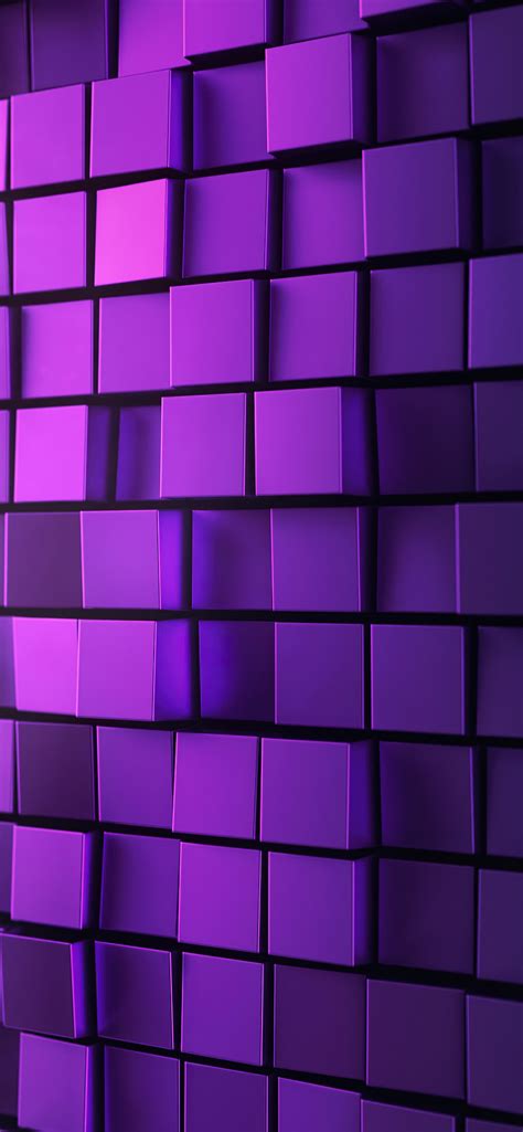 background wallpaper  squares purple light metal aesthetic