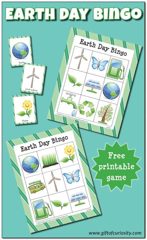 earth day bingo  printables artofit