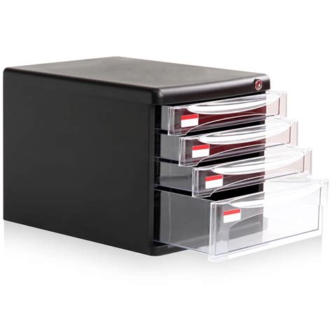 effective file cabinet desktop data storage cabinet plastic drawer cabinet office  layers