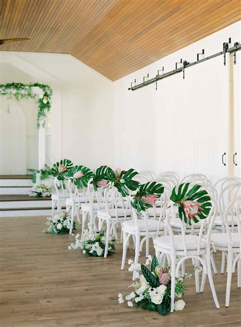 indoor wedding ceremony aisle decorations shelly lighting