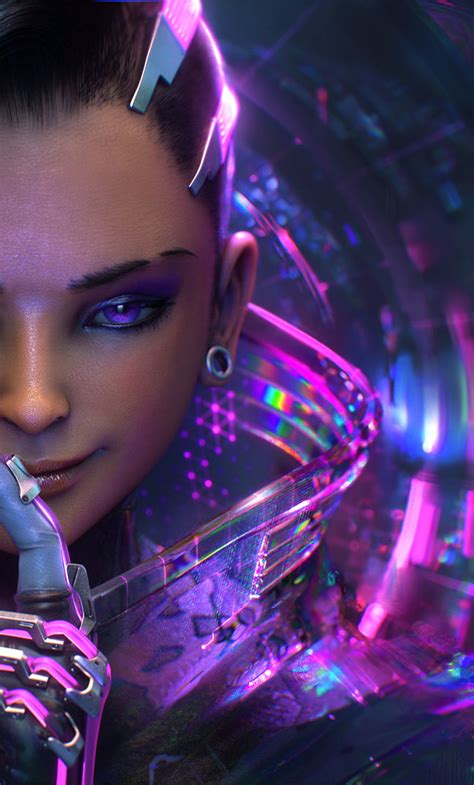 Sombra Overwatch Artwork Full Hd Wallpaper