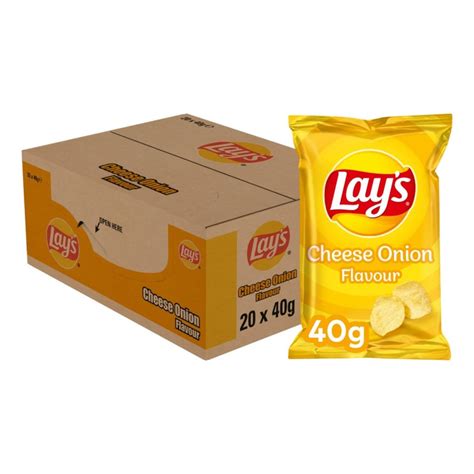 lays chips cheese onion kleine mini  gram doos  stuks prijs  kopen bestellen