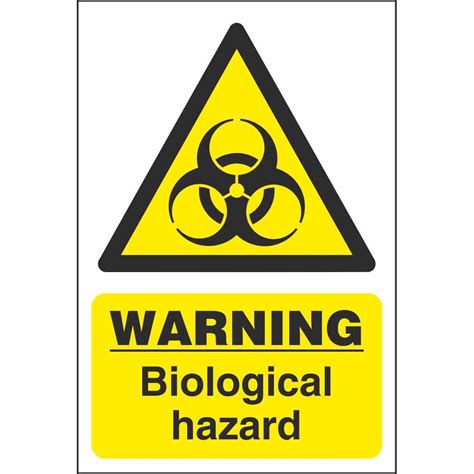 biological hazard warning chemical hazards workplace safety signs