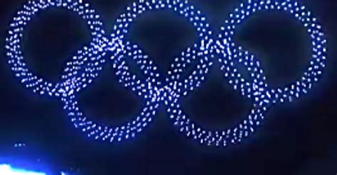 olympics opening ceremony drone show    damn impressive huffpost