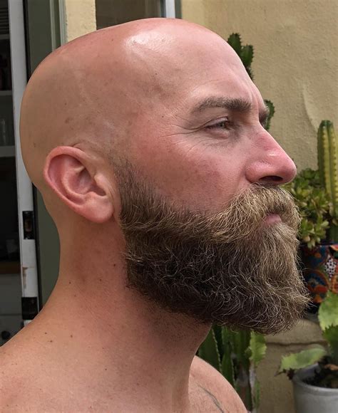 month   bald men  beards beard styles bald bald