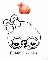 Num Noms Jelly sketch template