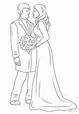 Coloring Wedding Couple Pages Drawing Happy Printable Sheets Color Couples Supercoloring Coule Template Kids Adult Drawings Sketch Furry Getdrawings Choose sketch template