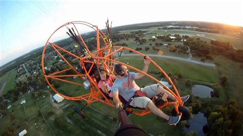 power paraglider  stroke trike parachute tandem seating youtube