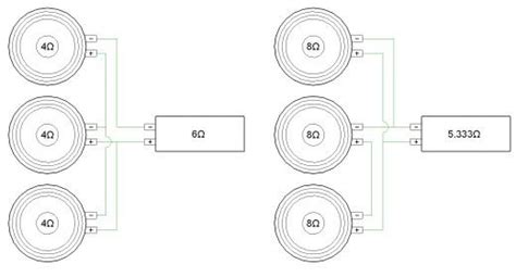 series parallel subwoofer wiring subwoofer speaker amp wiring diagrams kicker