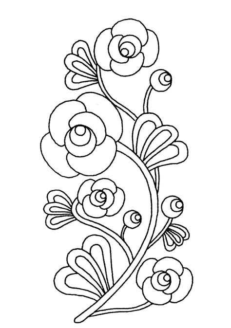 beautiful flowers flowers coloring pages  kids  print color