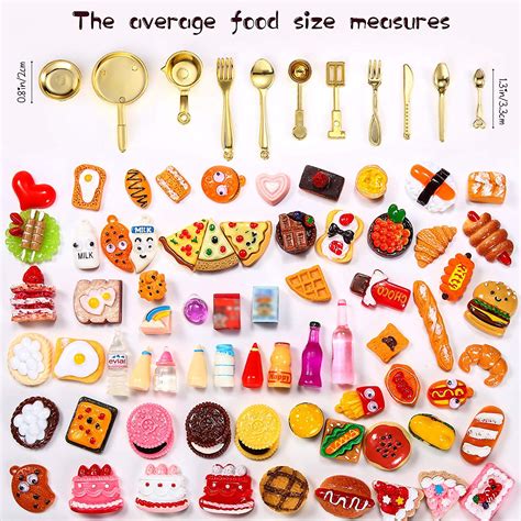 wholesale sumind  pieces miniature food drinks toys mixed pretend