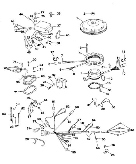 wiring diagram  johnson outboard wiring diagram gallery