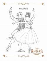 Nutcracker Coloring Misty Copeland Realms Pages Four Ballerina Disney Barbie Kids Ballet Colouring Printable Christmas Dance Choose Board sketch template