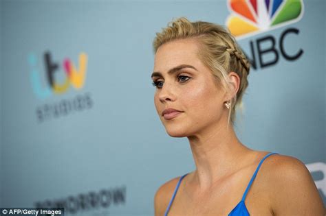 claire holt shows off her toned body at aquarius premiere