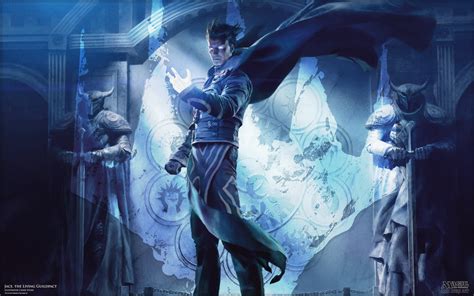 Jace Beleren Magic The Gathering Fantasy Art Hd Wallpaper Rare