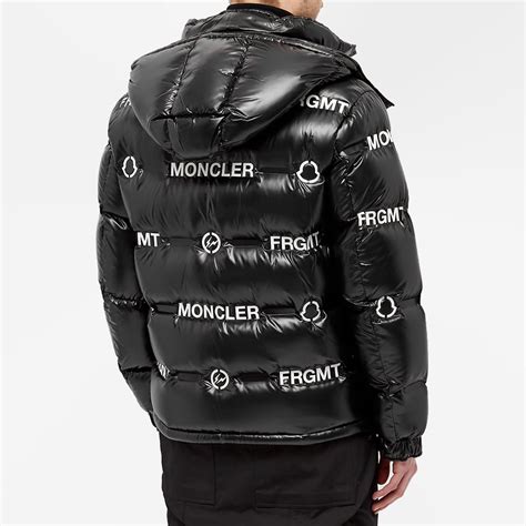 moncler genius  fragment logo  jacket black